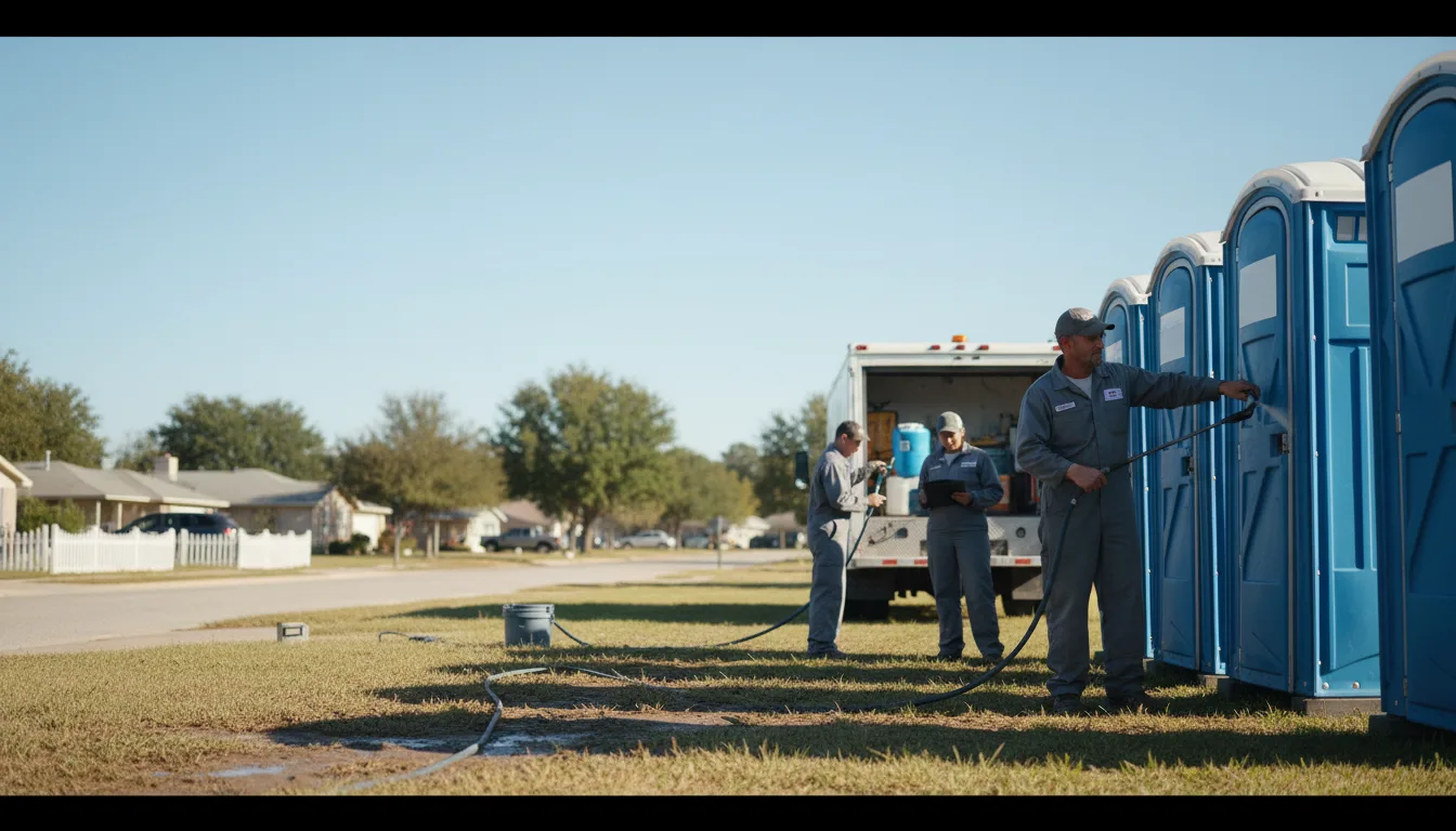 Long-Term Portable Toilet Rental in Benson, MN near me